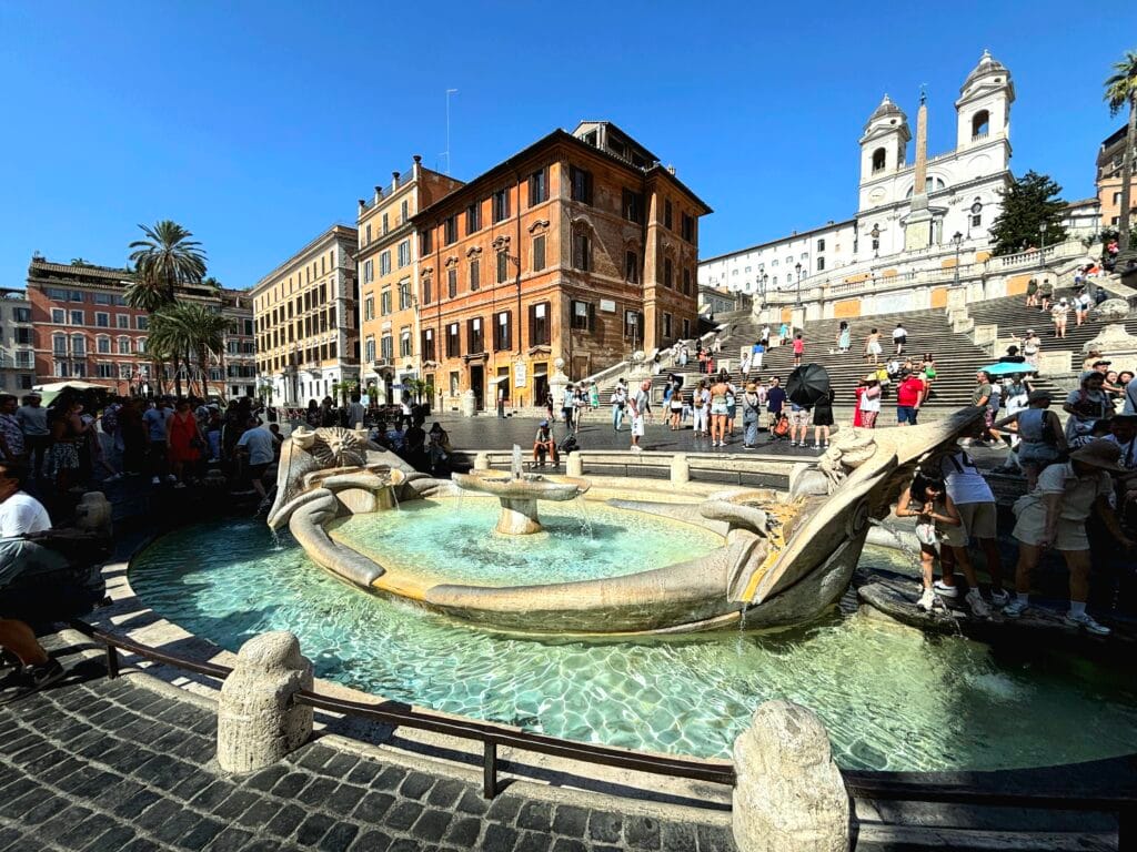 Famous Piazza di Spagna