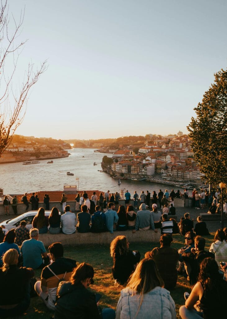 Jardim do Morro at Sunset