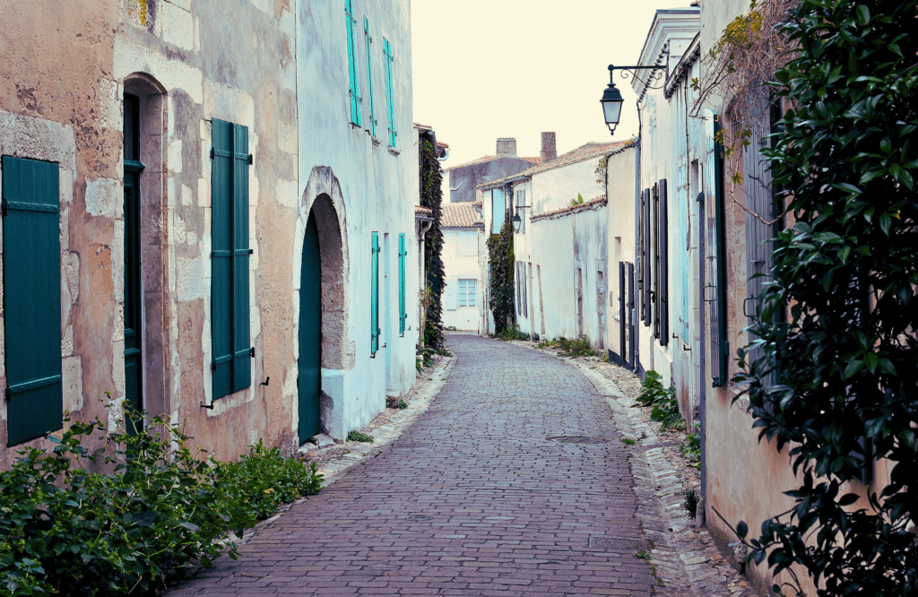Île de Ré's street