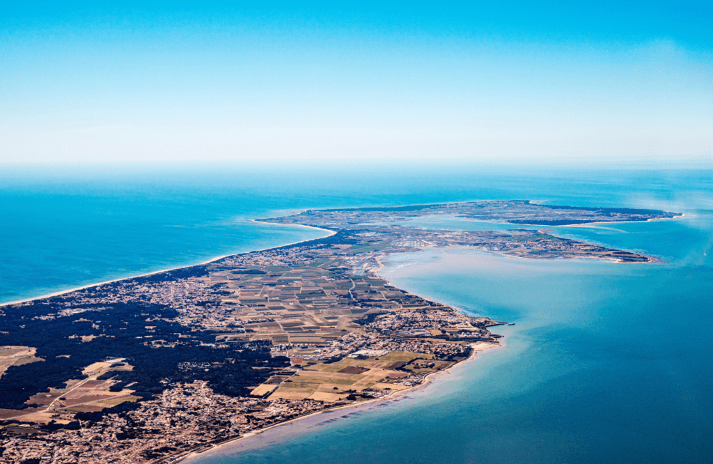 Skyview of île de Ré
