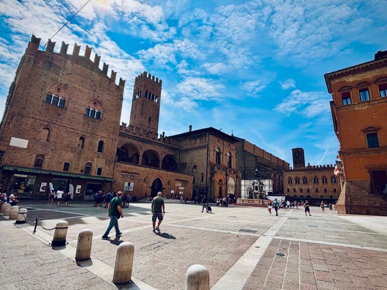Piazza Maggiore in Bologna