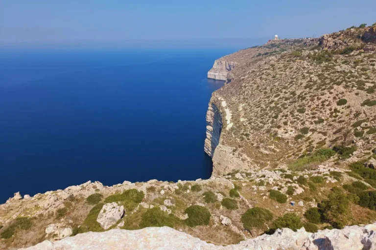 Dingli Cliffs with breathtaking views of the Mediterranean