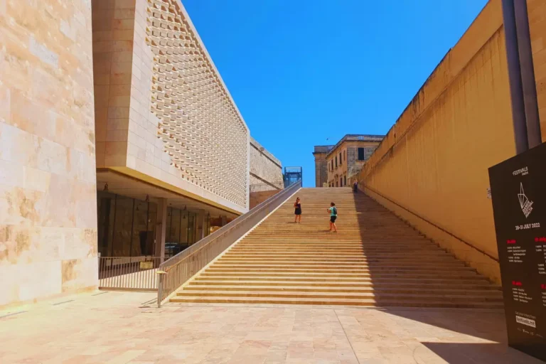 A historic Valletta building