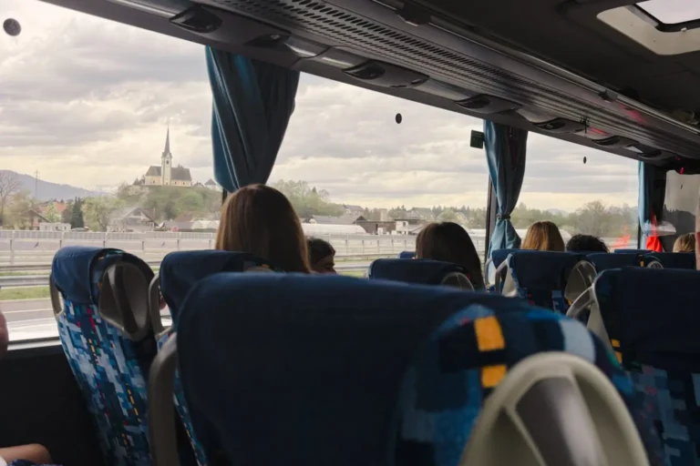 View from the Bus between Ljubljana and Lake Bled