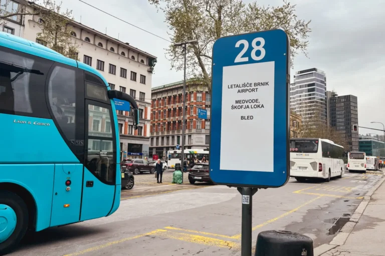 Bus from Ljubljana to Lake Bled - Ljubljana Bus Station