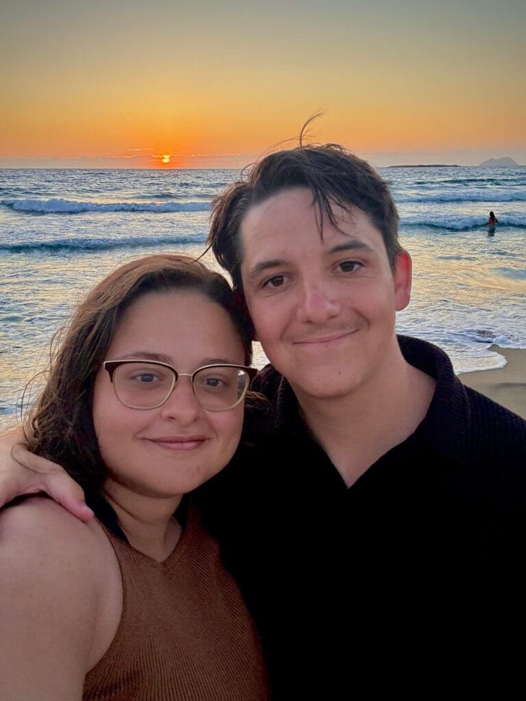 Martina and Cyprien, the couple behind Match On The Map