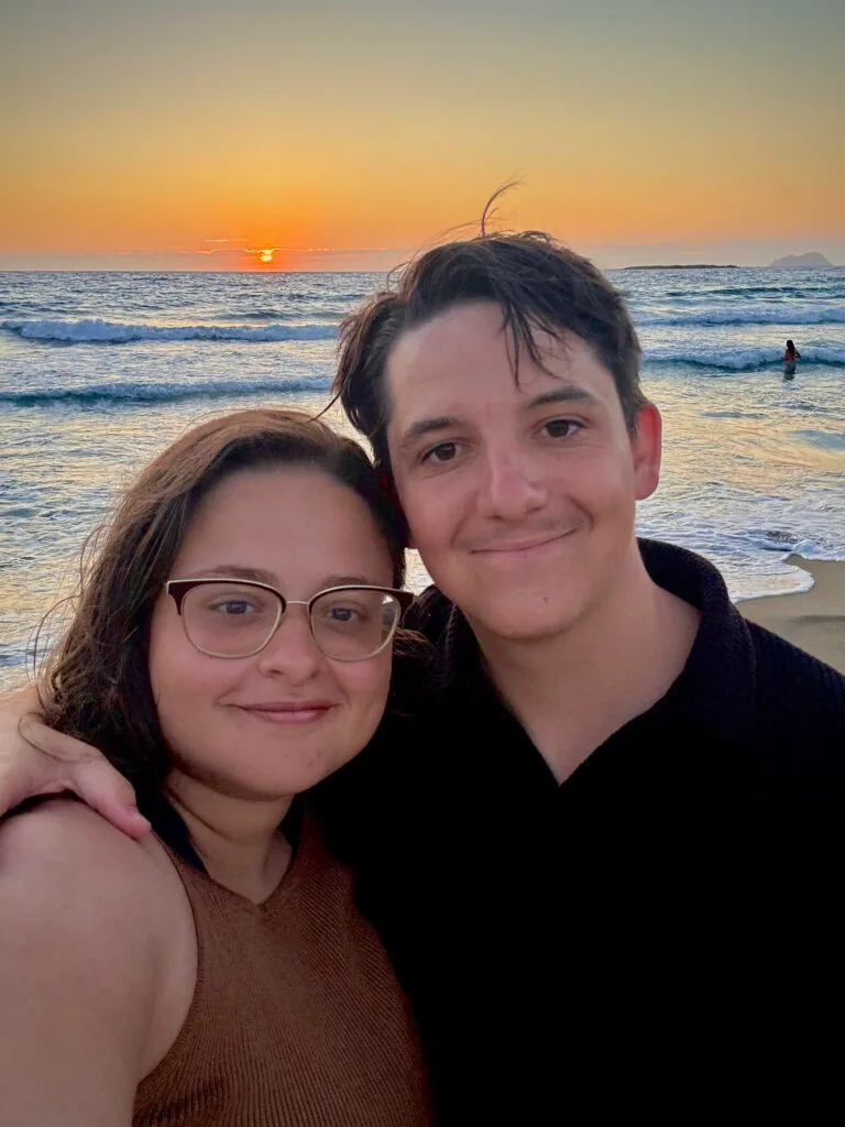 Martina and Cyprien, the couple behind Match On The Map